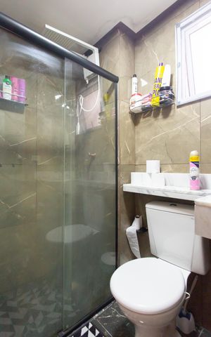 Apartamento para alugar com 52m², 1 quarto e 1 vaga Apartamento para alugar com 52m², 1 quarto e 1 vagaBanheiro