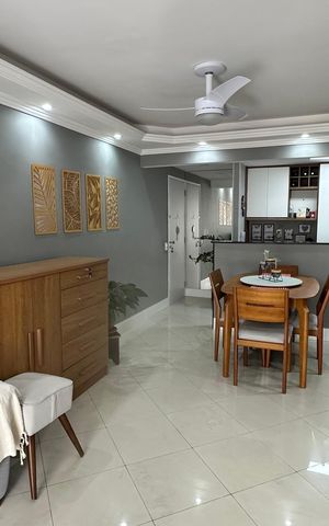Apartamento à venda com 89m², 3 quartos e 1 vagaSala