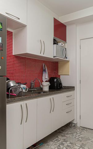 Studio à venda com 41m², 1 quarto e 1 vaga Studio à venda com 41m², 1 quarto e 1 vagaCozinha