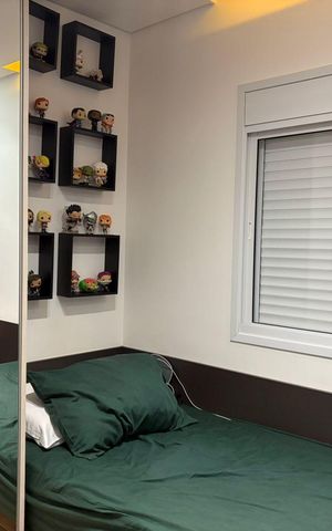 Apartamento para alugar com 91m², 3 quartos e 2 vagas Apartamento para alugar com 91m², 3 quartos e 2 vagasQuarto