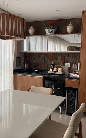 Apartamento para alugar com 91m², 3 quartos e 2 vagas Apartamento para alugar com 91m², 3 quartos e 2 vagasSala de jantar