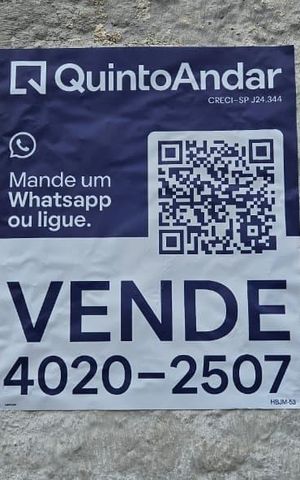 Apartamento à venda com 66m², 2 quartos e 1 vaga Apartamento à venda com 66m², 2 quartos e 1 vagaPlaca instalada na fachada do condomínio - Código da placa: HBJM-53