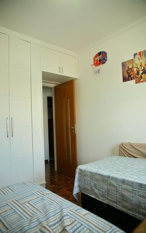 Apartamento à venda com 98m², 3 quartos e 1 vagaQuarto 2 