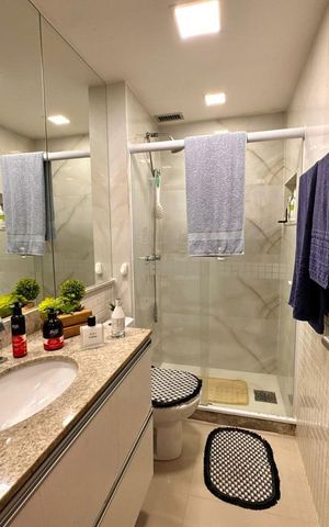 Apartamento à venda com 195m², 3 quartos e 2 vagas Apartamento à venda com 195m², 3 quartos e 2 vagasBanheiro