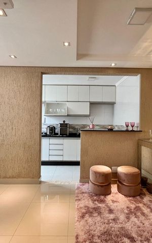 Apartamento à venda com 104m², 2 quartos e 2 vagasSala