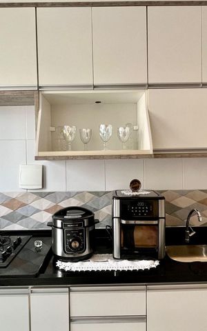 Apartamento à venda com 104m², 2 quartos e 2 vagasCozinha