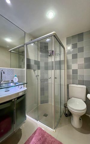 Apartamento à venda com 104m², 2 quartos e 2 vagasBanheiro da Suíte 