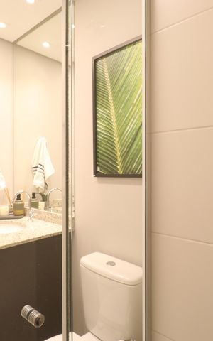 Apartamento à venda com 67m², 2 quartos e 1 vagaBanheiro