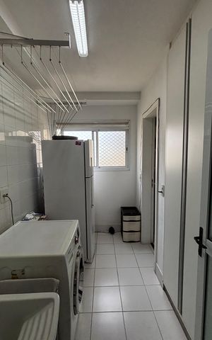 Apartamento à venda com 119m², 3 quartos e 2 vagas Apartamento à venda com 119m², 3 quartos e 2 vagasÁrea de Serviço