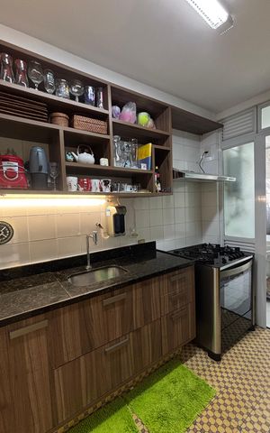 Apartamento à venda com 119m², 3 quartos e 2 vagas Apartamento à venda com 119m², 3 quartos e 2 vagasCozinha