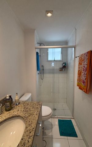 Apartamento à venda com 119m², 3 quartos e 2 vagas Apartamento à venda com 119m², 3 quartos e 2 vagasBanheiro