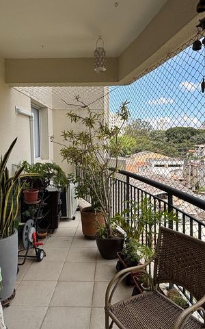 Apartamento à venda com 119m², 3 quartos e 2 vagas Apartamento à venda com 119m², 3 quartos e 2 vagasSala - Sala de Jantar Varanda