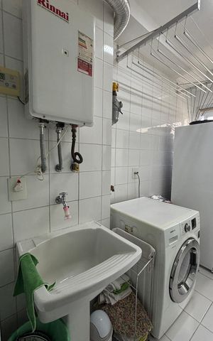 Apartamento à venda com 119m², 3 quartos e 2 vagas Apartamento à venda com 119m², 3 quartos e 2 vagasÁrea de Serviço