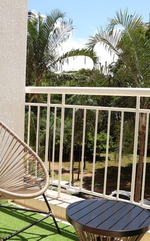 Apartamento à venda com 62m², 1 quarto e 1 vagaVista da Sacada da Sala/cozinha