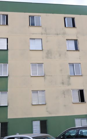 Apartamento à venda com 46m², 2 quartos e 1 vagaFachada do bloco