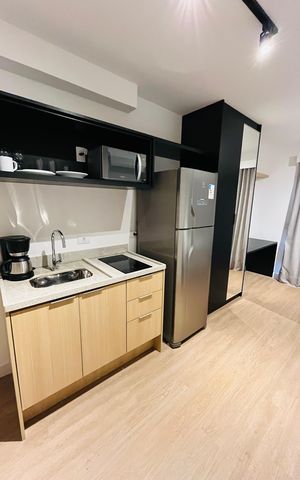 Studio à venda com 31m², 1 quarto e sem vaga Studio à venda com 31m², 1 quarto e sem vagaCozinha