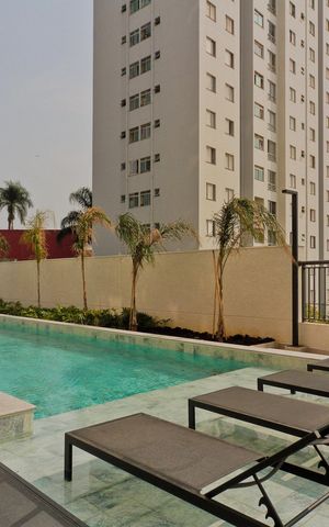 Apartamento para alugar com 38m², 2 quartos e sem vaga Apartamento para alugar com 38m², 2 quartos e sem vagaÁrea comum - Piscina