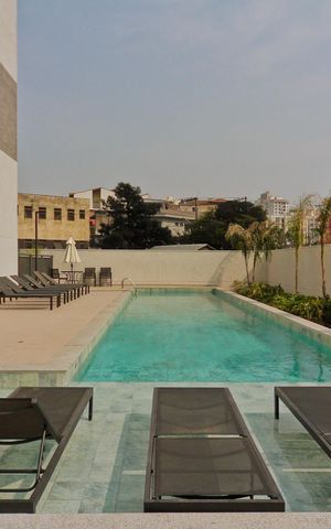 Apartamento para alugar com 38m², 2 quartos e sem vaga Apartamento para alugar com 38m², 2 quartos e sem vagaÁrea comum - Piscina