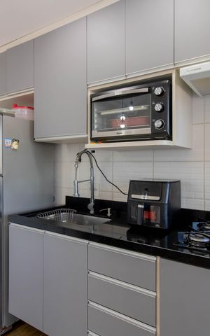 Apartamento à venda com 33m², 2 quartos e sem vaga Apartamento à venda com 33m², 2 quartos e sem vagaCozinha