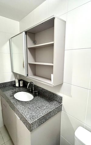 Apartamento à venda com 69m², 2 quartos e 1 vaga Apartamento à venda com 69m², 2 quartos e 1 vagaBanheiro da Suíte