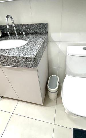 Apartamento à venda com 69m², 2 quartos e 1 vaga Apartamento à venda com 69m², 2 quartos e 1 vagaBanheiro 1