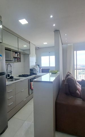 Apartamento para alugar com 46m², 2 quartos e 1 vaga Apartamento para alugar com 46m², 2 quartos e 1 vagaSala/Cozinha
