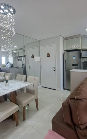 Apartamento para alugar com 46m², 2 quartos e 1 vaga Apartamento para alugar com 46m², 2 quartos e 1 vagaSala