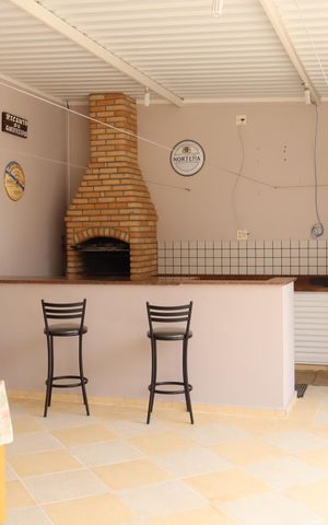 Casa à venda com 200m², 5 quartos e 3 vagasÁrea gourmet