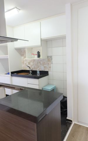 Apartamento à venda com 65m², 3 quartos e 1 vagaCozinha e Área de Serviço