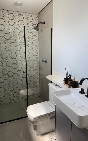 Apartamento à venda com 55m², 2 quartos e 1 vagaBanheiro
