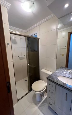 Apartamento para alugar com 86m², 3 quartos e 2 vagas Apartamento para alugar com 86m², 3 quartos e 2 vagasBanheiro