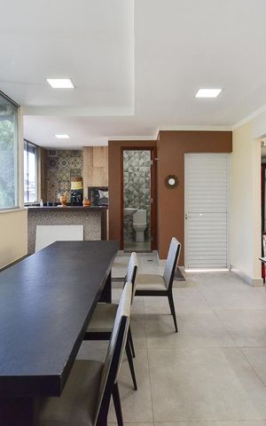Apartamento à venda com 215m², 4 quartos e 1 vagaCozinha Cobertura