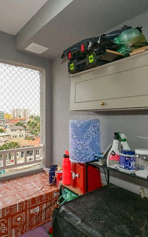 Apartamento à venda com 33m², 2 quartos e sem vagaVaranda