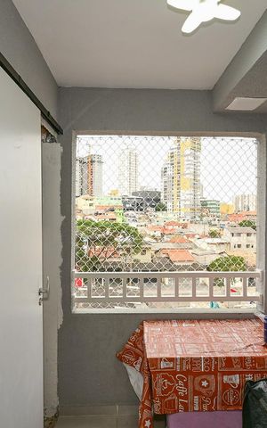 Apartamento à venda com 33m², 2 quartos e sem vagaVaranda
