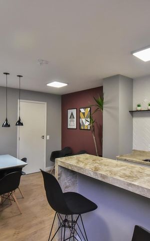 Apartamento à venda com 33m², 2 quartos e sem vagaSalão de Festa