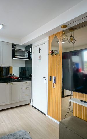 Apartamento à venda com 33m², 2 quartos e sem vagaSala