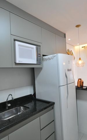 Apartamento à venda com 32m², 2 quartos e sem vagaCozinha