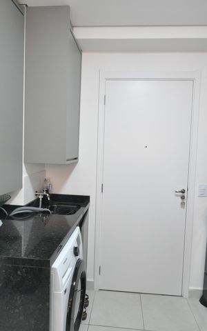 Apartamento à venda com 32m², 2 quartos e sem vagaCozinha e Área de Serviço