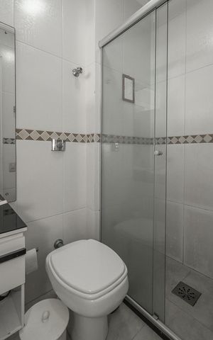 Apartamento à venda com 49m², 1 quarto e 1 vagaBanheiro