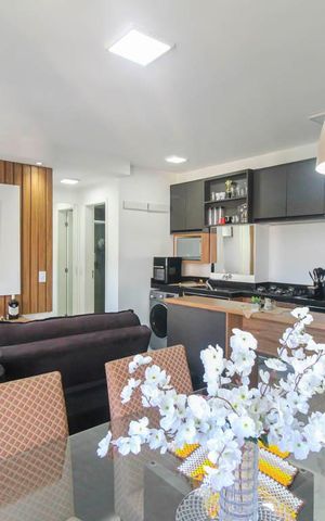 Apartamento à venda com 40m², 1 quarto e 1 vaga