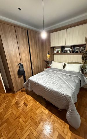 Apartamento à venda com 90m², 1 quarto e sem vagaQuarto