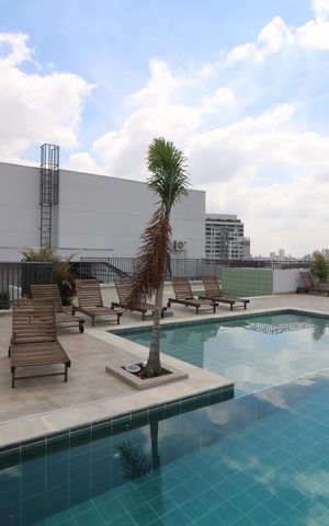Apartamento à venda com 29m², 1 quarto e sem vagaÁrea comum - Piscina
