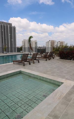 Apartamento à venda com 29m², 1 quarto e sem vagaÁrea comum - Piscina