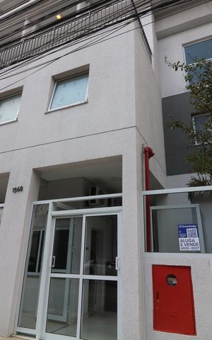 Apartamento à venda com 29m², 1 quarto e sem vagaFachada e portaria