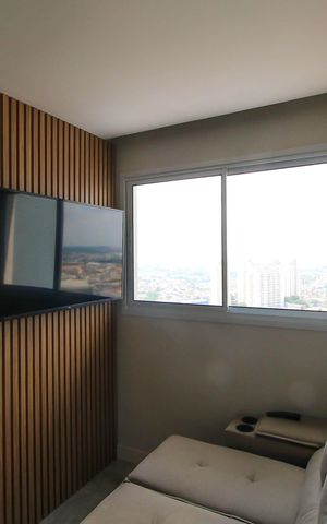Apartamento à venda com 34m², 2 quartos e 1 vaga Apartamento à venda com 34m², 2 quartos e 1 vagaSala