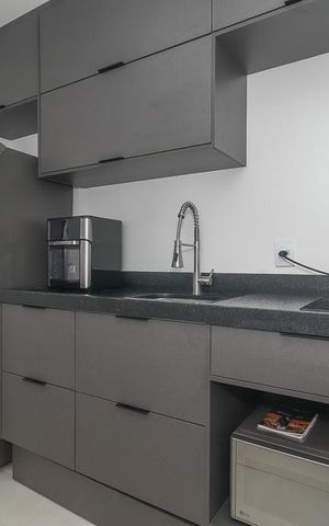 Apartamento para alugar com 34m², 1 quarto e 1 vagaSala / Quarto / Cozinha