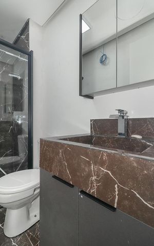 Apartamento para alugar com 34m², 1 quarto e 1 vagaBanheiro