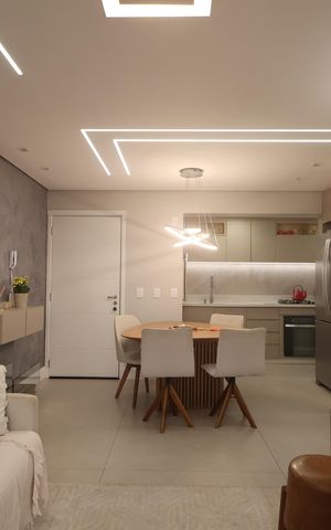 Apartamento à venda com 76m², 3 quartos e 2 vagasSala - Jantar