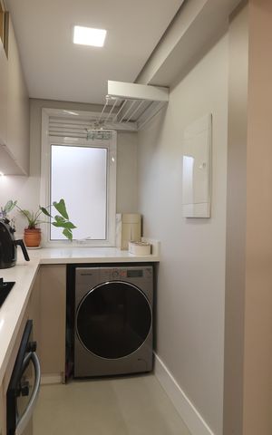 Apartamento à venda com 76m², 3 quartos e 2 vagasCozinha e Área de Serviço