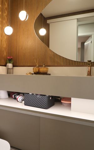 Apartamento à venda com 76m², 3 quartos e 2 vagasBanheiro